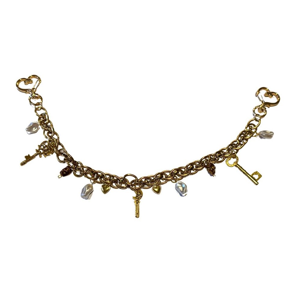 Gold Key Bag Charm - Picture 9 of 10
